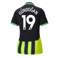 Camisa de time de futebol Manchester City Ilkay Gundogan #19 Replicas 2º Equipamento Feminina 2024-25 Manga Curta